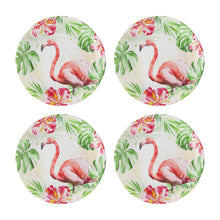 Load image into Gallery viewer, Gourmet Art 4-Piece Flamingo Melamine 6 Plate