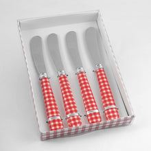 Load image into Gallery viewer, Gourmet Art 4-Piece Stripes Cheese Spreader