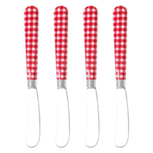 Load image into Gallery viewer, Gourmet Art 4-Piece Stripes Cheese Spreader