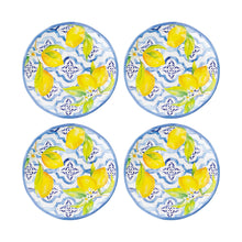 Load image into Gallery viewer, Gourmet Art 16-Piece Lovely Lemons Melamine Dinnerware Set