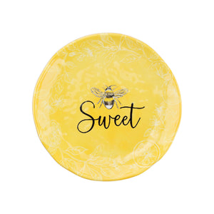 Gourmet Art 4-Piece Sweet Bee 6" Melamine Plate