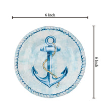 Load image into Gallery viewer, Gourmet Art 4-Piece Sail Away 6&quot; Melamine Plate
