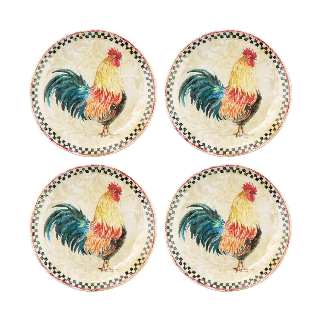 Gourmet Art 4-Piece Country Rooster 6