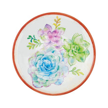 Load image into Gallery viewer, Gourmet Art 12-Piece Sweet Succulents Melamine Dinnerware Set
