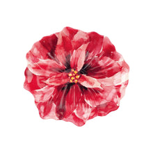 Load image into Gallery viewer, Gourmet Art 4-Piece Poinsettias 6&quot; Melamine Plate