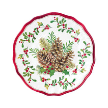 Load image into Gallery viewer, Gourmet Art 16-Piece Pinecones Melamine Dinnerware Set