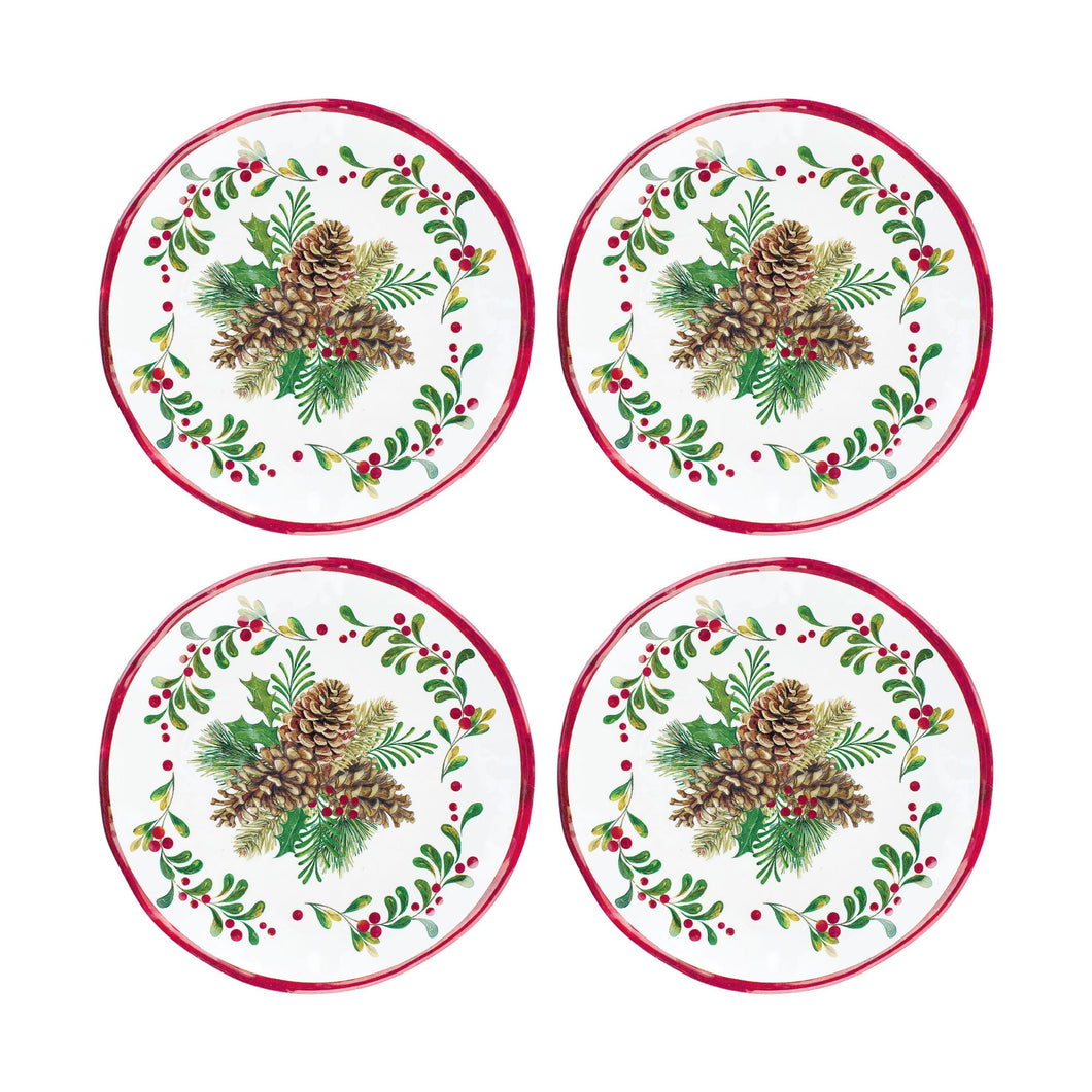Gourmet Art 4-Piece Pinecones 6