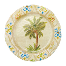 Load image into Gallery viewer, Gourmet Art 16-Piece Ikat Palm Melamine Dinnerware Set