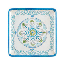 Load image into Gallery viewer, Gourmet Art 4-Piece Jewel Medallion 5 7/8&quot; Melamine Plate