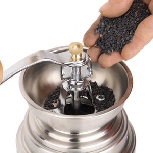 Supreme Stainless Steel Coffee Grinder with 24 oz. Canister