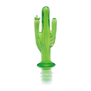 Gourmet Art 2-Piece Cactus Acrylic Wine Stopper