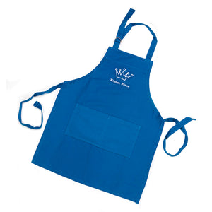 Gourmet Art Kitchen Prince Kids Apron, Blue