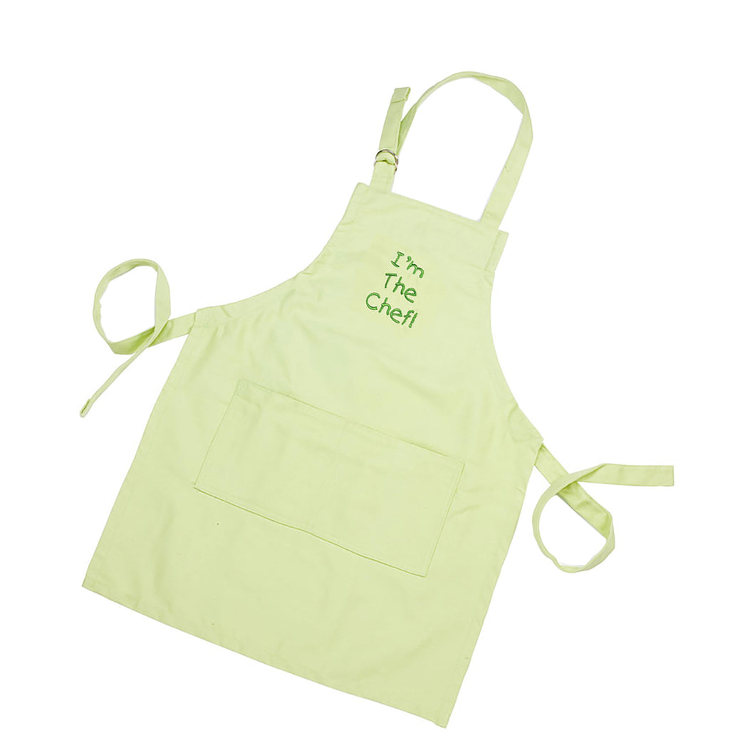 Gourmet Art I'm the Chef! Kids Apron, Green