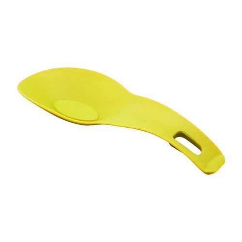 Gourmet Art 4-Piece Silicone Spoon Rest Set, Yellow