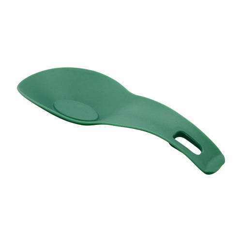 Gourmet Art 4-Piece Silicone Spoon Rest Set, Green