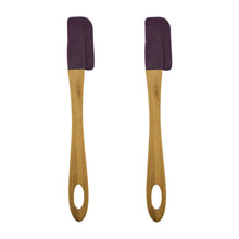 Load image into Gallery viewer, Gourmet Art 2-Piece Silicone Small Spatula, Purple