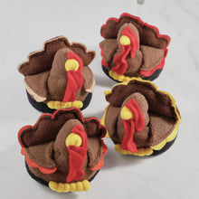 Load image into Gallery viewer, Drinkwear 4-Piece Turkey Plush Slipper Coaster
