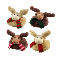 Load image into Gallery viewer, Drinkwear 4-Piece Choc Moose Plush Coaster
