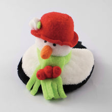 Load image into Gallery viewer, Drinkwear 4-Piece Snowies Plush Coaster