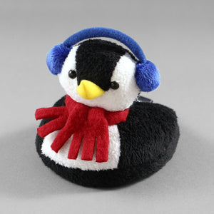 Drinkwear 4-Piece Penguin Plush Coaster