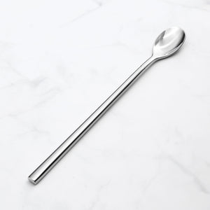 Supreme Stainless Steel 2-Piece Round Handle Ice Tea Spoon