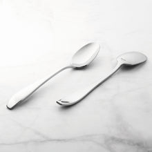Load image into Gallery viewer, Supreme Stainless Steel 2-Piece Square-Off Oval Edge Tea Spoon