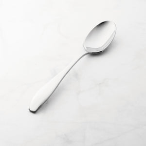 Supreme Stainless Steel 2-Piece Square-Off Oval Edge Tea Spoon