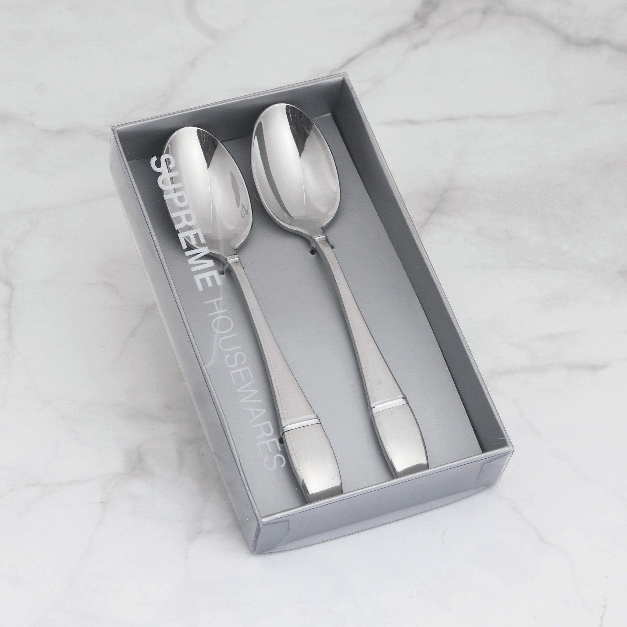 Stainless steel Spoons Vintage square head spoon ice cream spoons  Dinnerware LT392