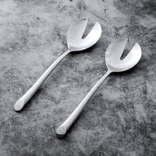 Load image into Gallery viewer, Supreme Stainless Steel 2-Piece Beveled Edge Salad Fork