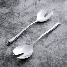 Load image into Gallery viewer, Supreme Stainless Steel 2-Piece Beveled Edge Salad Fork