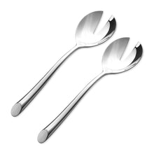 Load image into Gallery viewer, Supreme Stainless Steel 2-Piece Beveled Edge Salad Fork