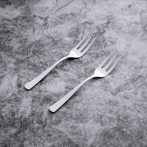 Supreme Stainless Steel 2-Piece Square Edge Dessert Fork