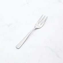 Load image into Gallery viewer, Supreme Stainless Steel 2-Piece Square Edge Dessert Fork