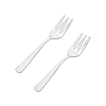 Load image into Gallery viewer, Supreme Stainless Steel 2-Piece Square Edge Dessert Fork