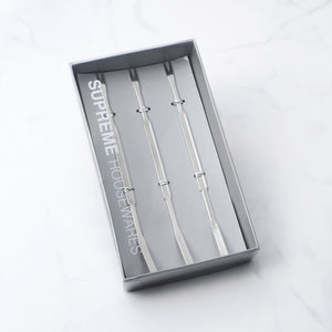 Supreme Stainless Steel 3-Piece Seafood Fork
