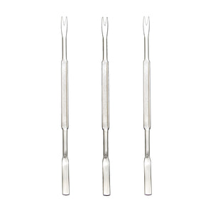 Supreme Stainless Steel 3-Piece Seafood Fork