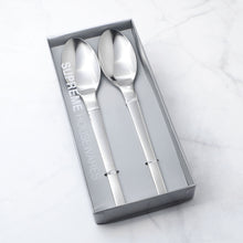 Load image into Gallery viewer, Supreme Stainless Steel 2-Piece Round Edge Serving Spoon