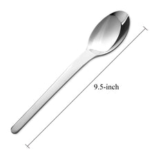 Load image into Gallery viewer, Supreme Stainless Steel 2-Piece Round Edge Serving Spoon