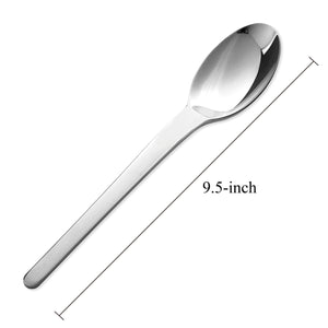 Supreme Stainless Steel 2-Piece Round Edge Serving Spoon