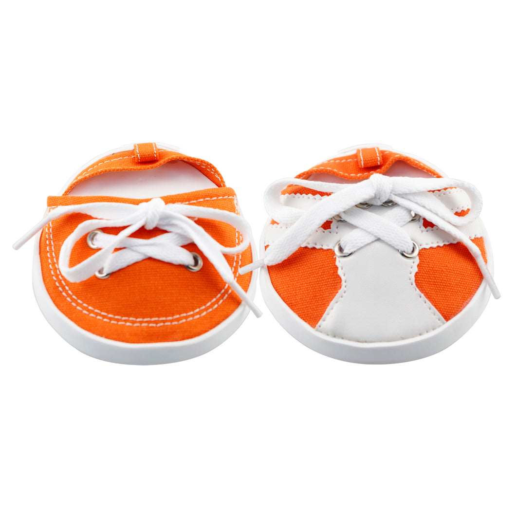 Drinkwear 2-Piece Tennis Shoe Coaster, Orange