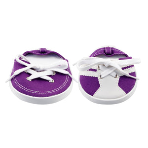 Drinkwear 2-Piece Tennis Shoe Coaster, Purple