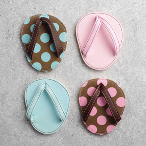 Drinkwear 4-Piece Truffles Flip Flop Coaster