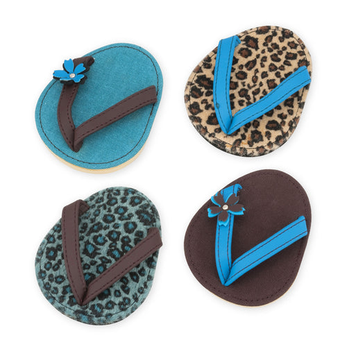 Drinkwear 4-Piece Jaquar Flip Flop Coaster