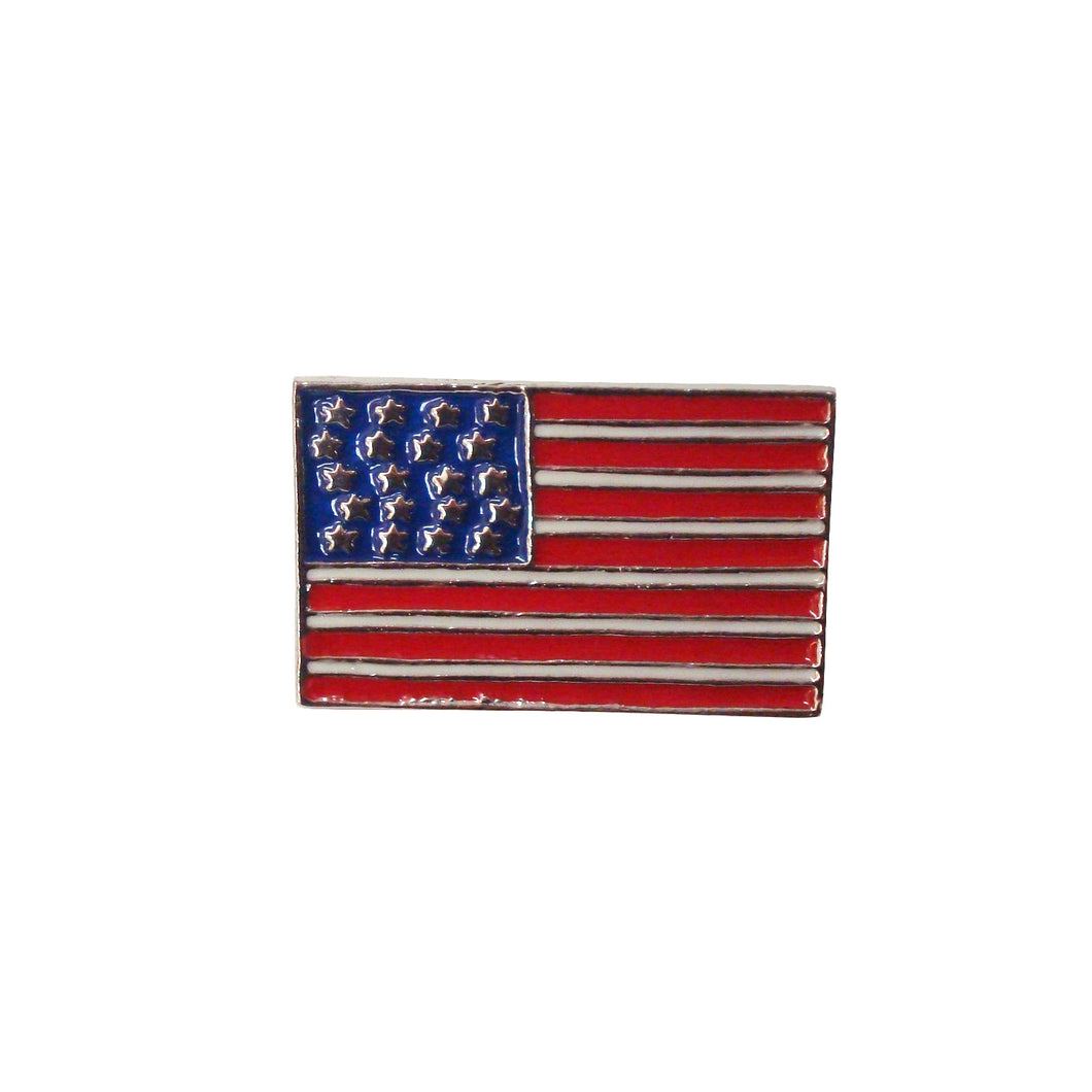Flag Pendant Pin Set of 12
