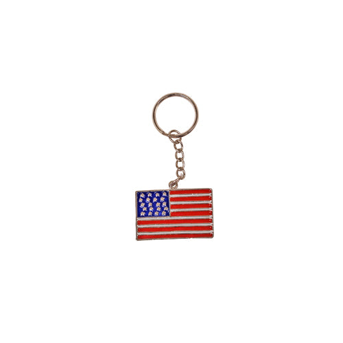USA Flag Key Chain Set of 12