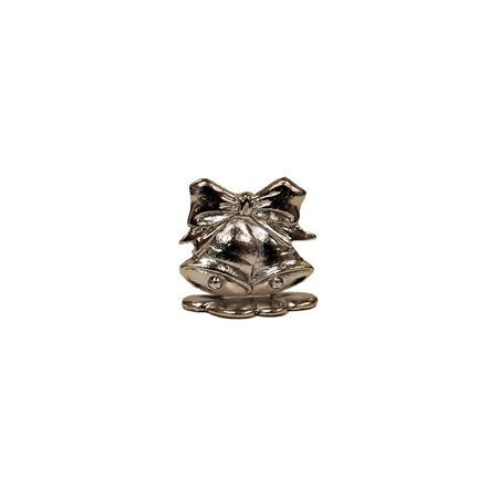 Bells Silver Place Card Holder Set of 12