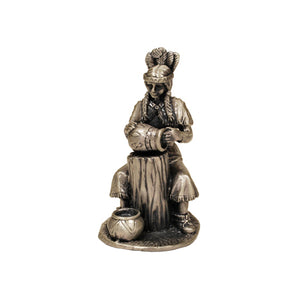 Indian Girl with Pots Figurine