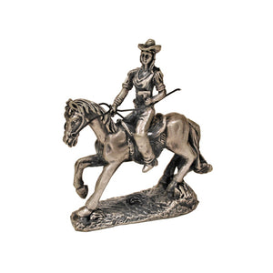 Cowgirl On Horse Figurine