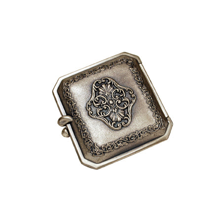 Square Shape Pewter Mirror