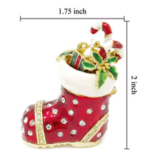 Load image into Gallery viewer, Xmas Stocking Trinket Box